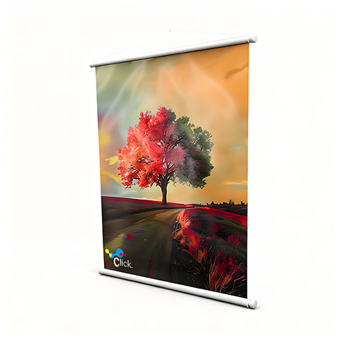 Banner 40 x 60cm em papel alto brilho.